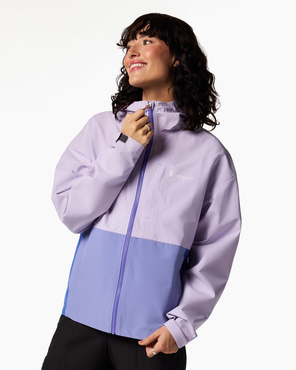 Cotopaxi Rain Jacket Cielo Women