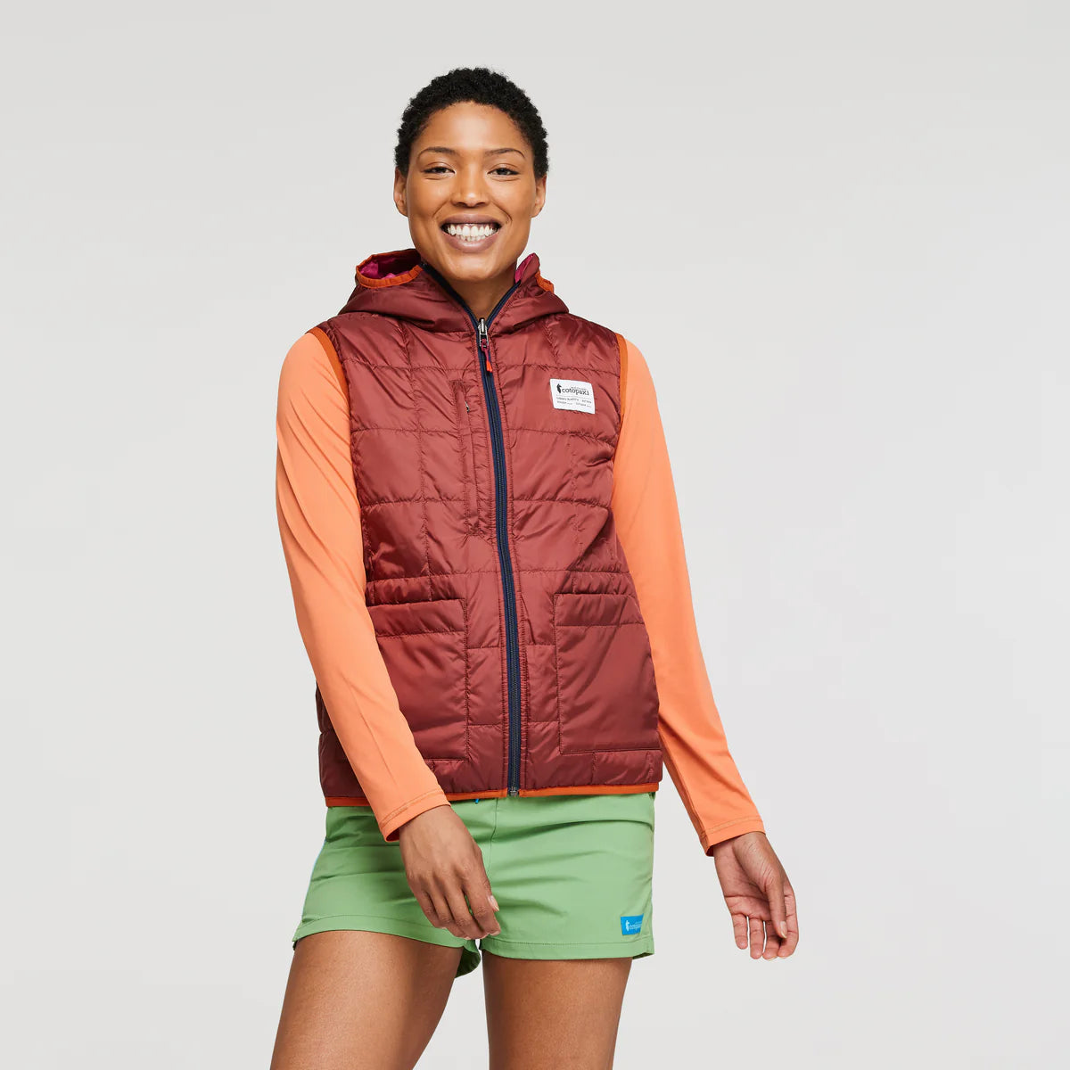 Cotopaxi Teca Calido Hooded Vest Femmes - Plein Air Entrepôt
