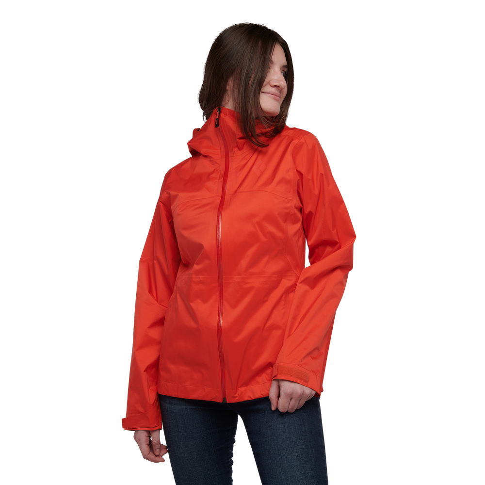 Black Diamond Treeline Rain Shell Jacket Femmes - Plein Air Entrepôt