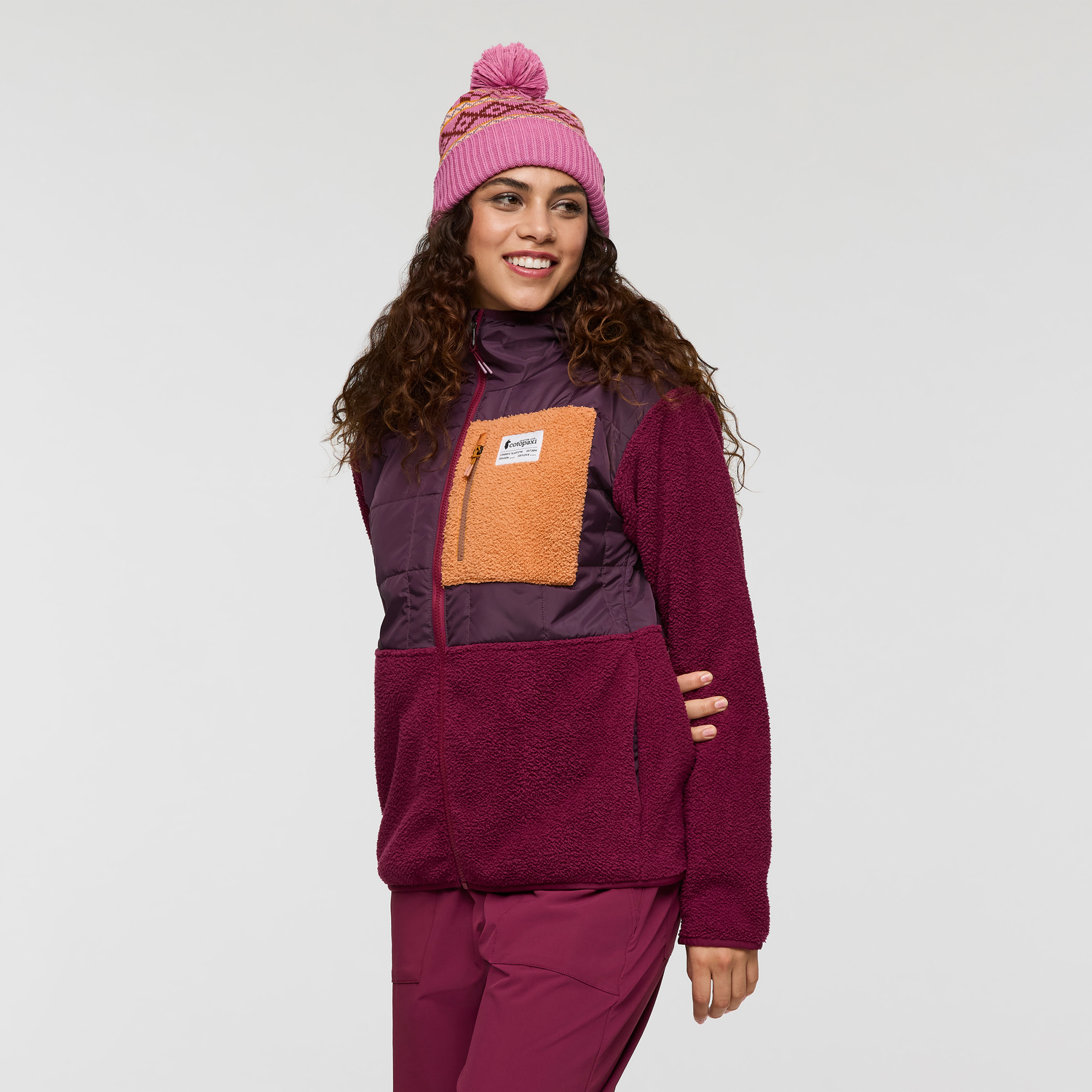 Polaire à capuchon Cotopaxi Trico Hybride Femmes - Plein Air Entrepôt
