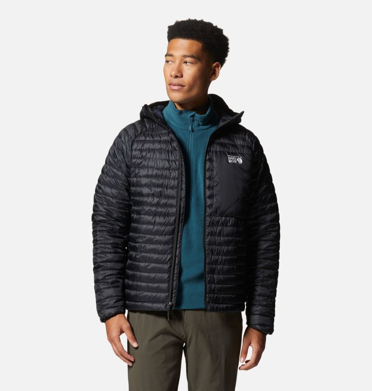 Manteau isolé Mountain Hardwear Alpintur à capuchon Hommes - Plein Air Entrepôt