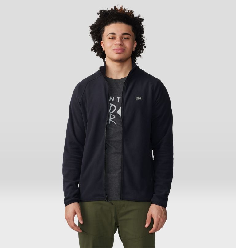 Manteau en laine polaire Mountain Hardwear Microchill Full Zip Hommes - Plein Air Entrepôt