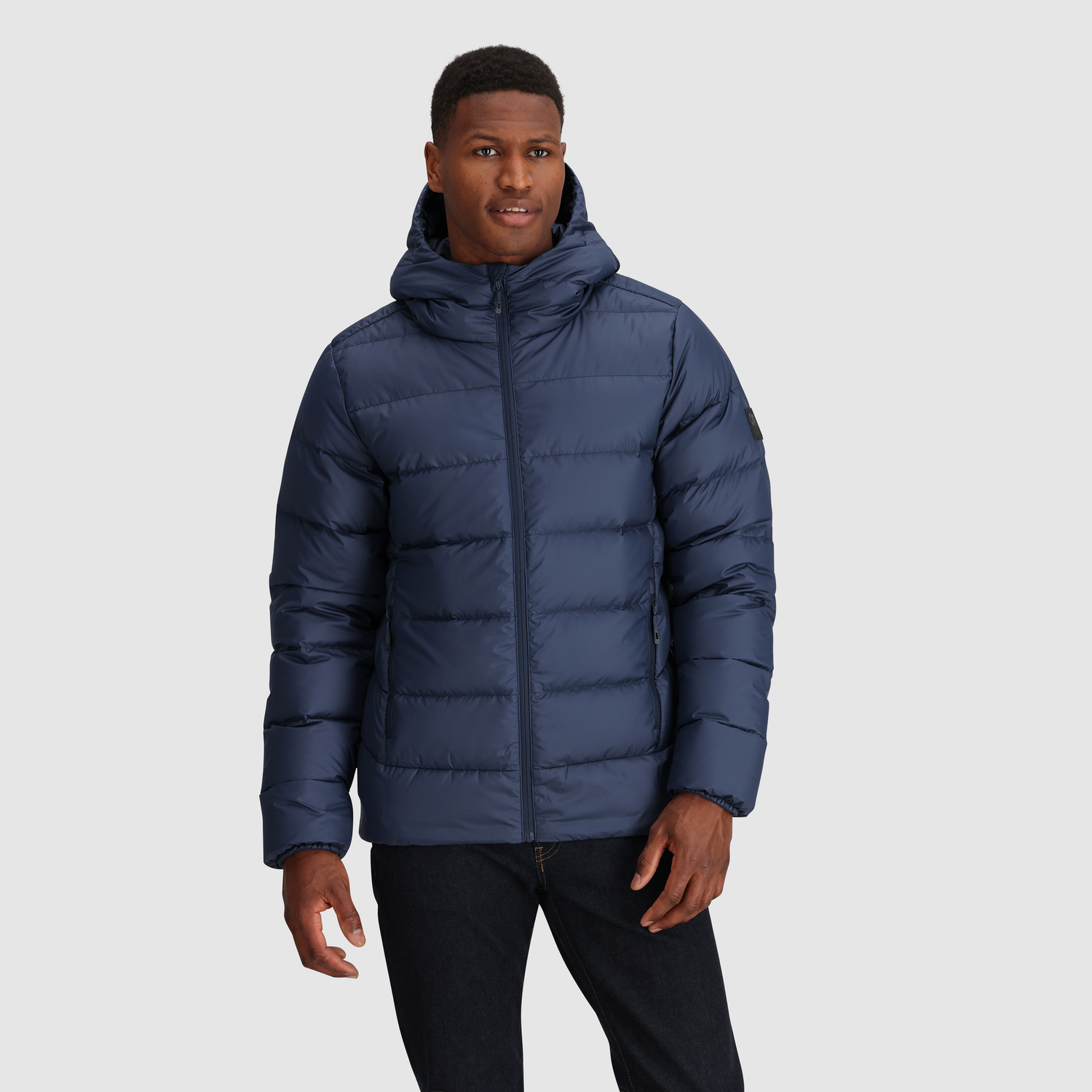 Manteau en duvet Outdoor Research Coldfront à capuchon Hommes - Plein Air Entrepôt