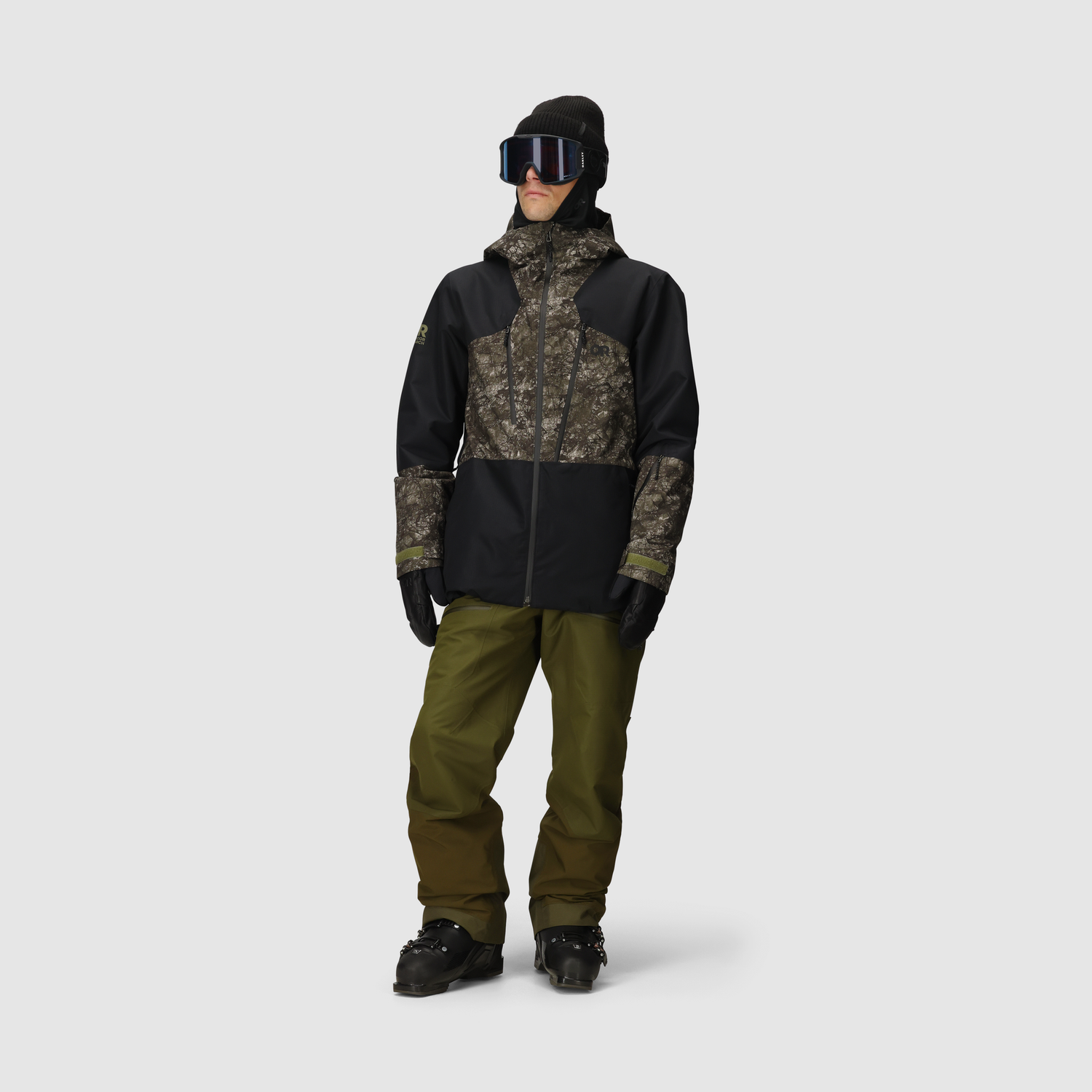 Manteau d'hiver Outdoor Research Powderverse Hommes - Plein Air Entrepôt