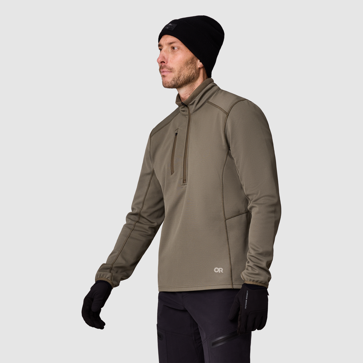 Polaire Outdoor Research Ceramik Demi Zip Hommes - Plein air Entrepôt