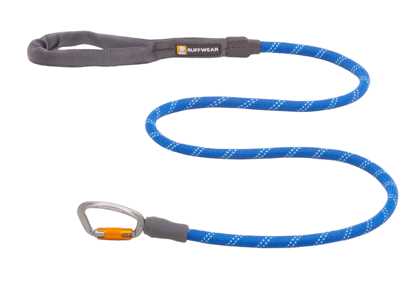 Laisse pour chien Ruffwear Knot-a-Leash avec Mousqueton Pivotant et Autobloquant - Plein air Entrepôt