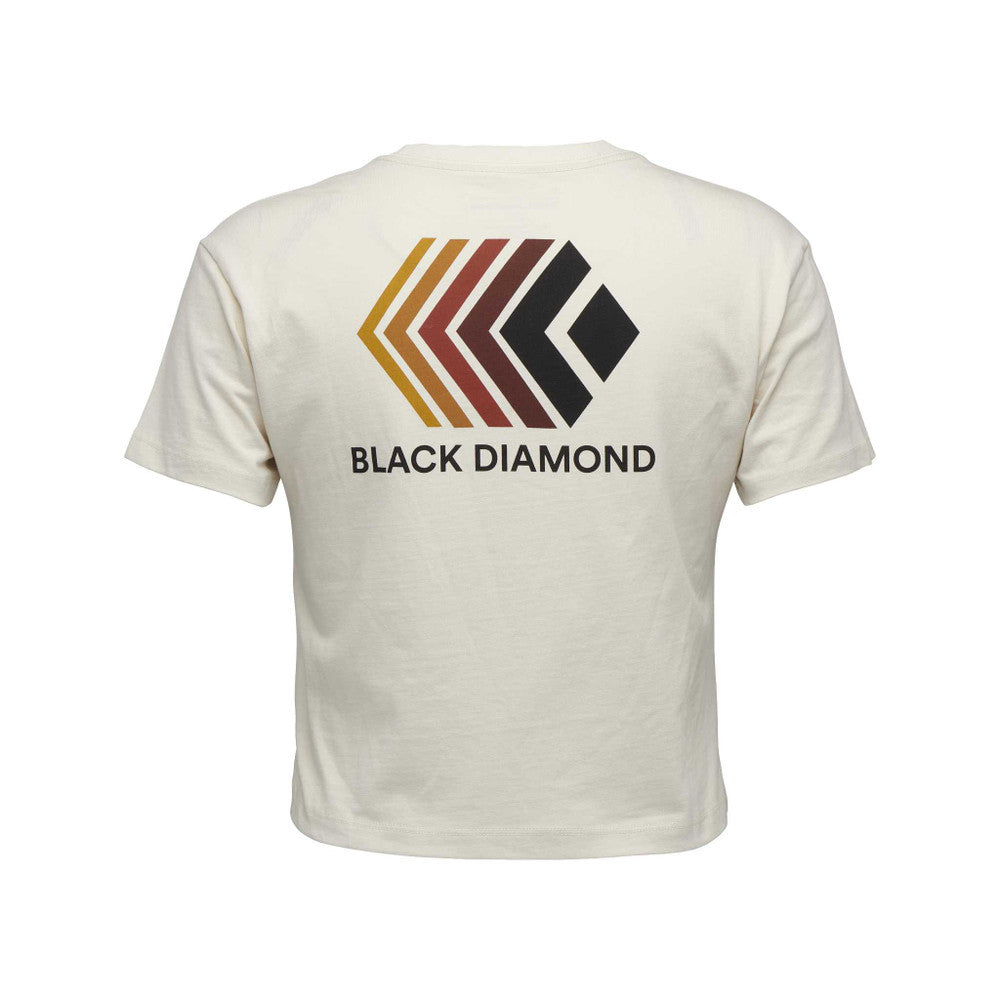 T-Shirt Black Diamond Faded Crop Femmes - Plein Air Entrepôt