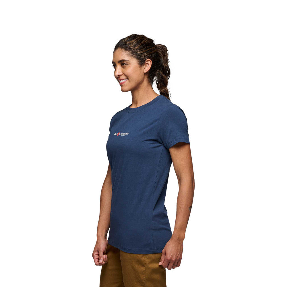 T-Shirt Black Diamond Heritage Wordmark Femmes - Plein Air Entrepôt