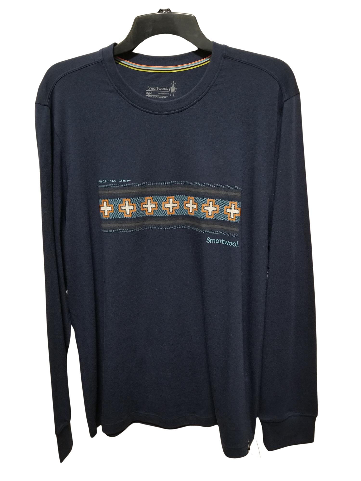 Chandail Smartwool Perfect Crew Long Sleeve Graphic Tee Unisexe - Plein Air Entrepôt