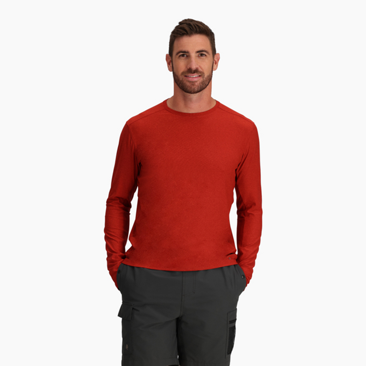 Chandail à manches longues Royal Robbins Amp lite Crew Hommes - Plein Air Entrepôt