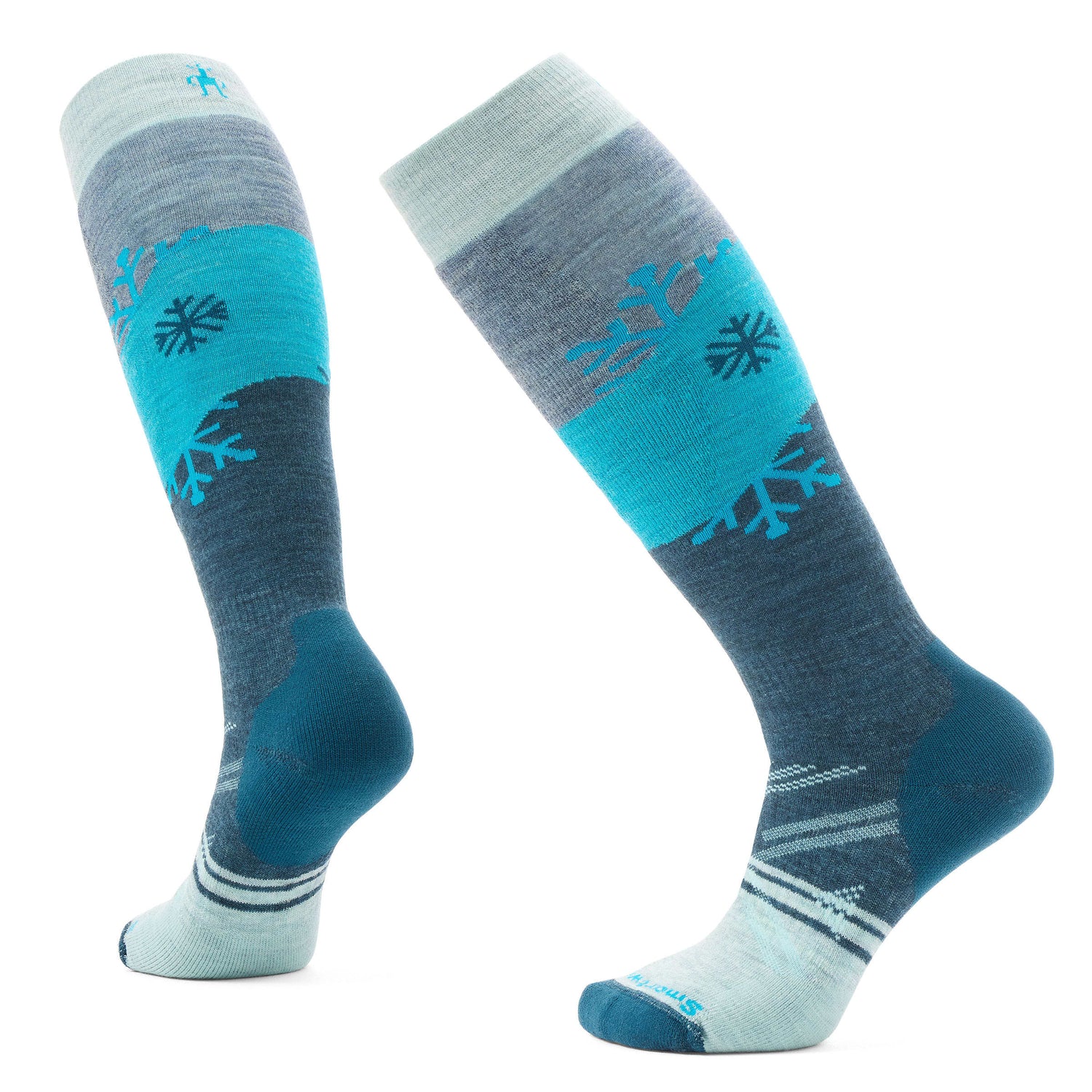 Bas Smartwool Ski Full Cushion Snowpocalypse Pattern Over the Calf Femmes - Plein air Entrepôt