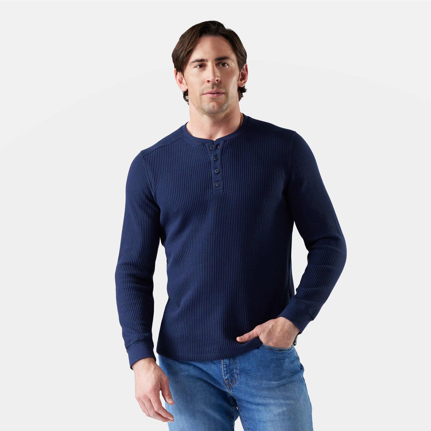 Chandail Smartwool Waffle Henley Hommes - Plein air Entrepôt