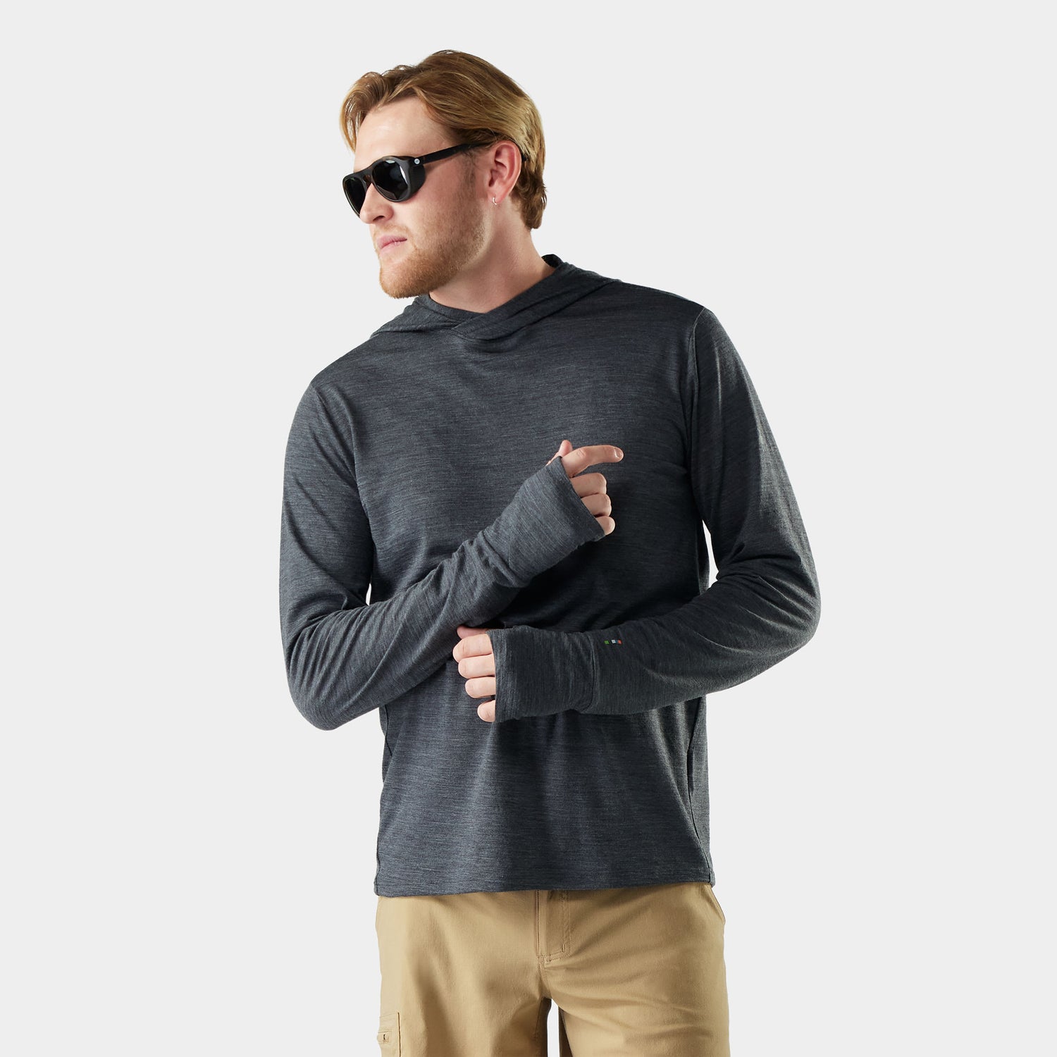 Chandail à capuchon Smartwool solaire en Mérinos Hommes - Plein Air Entrepôt