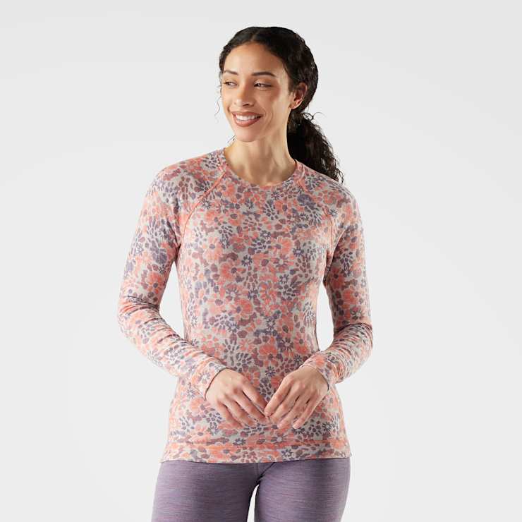 Couche de Base Smartwool Classic Thermal Merino Crew Boxed Femmes - Plein Air Entrepôt