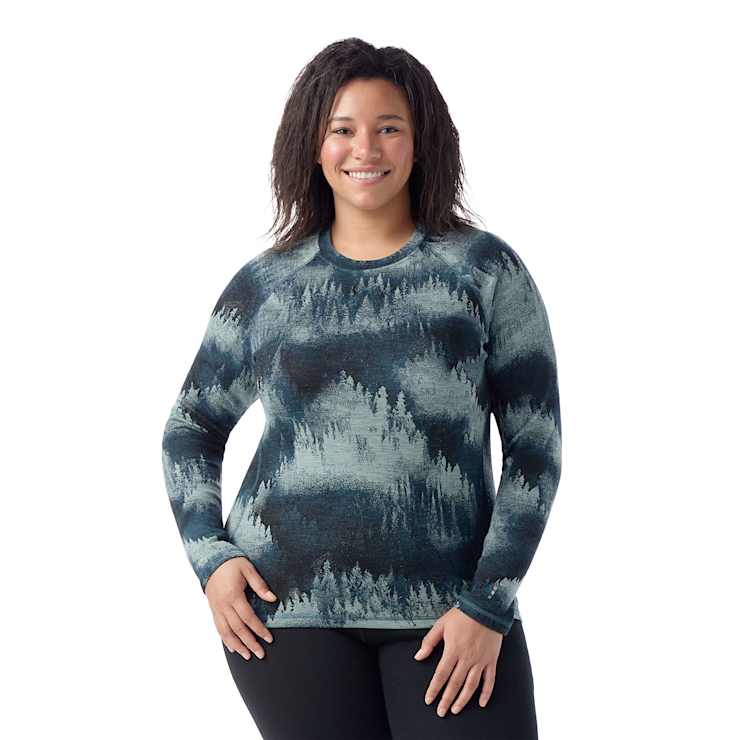 Couche de Base Smartwool Classic Thermal Merino Crew Boxed Femmes - Plein Air Entrepôt