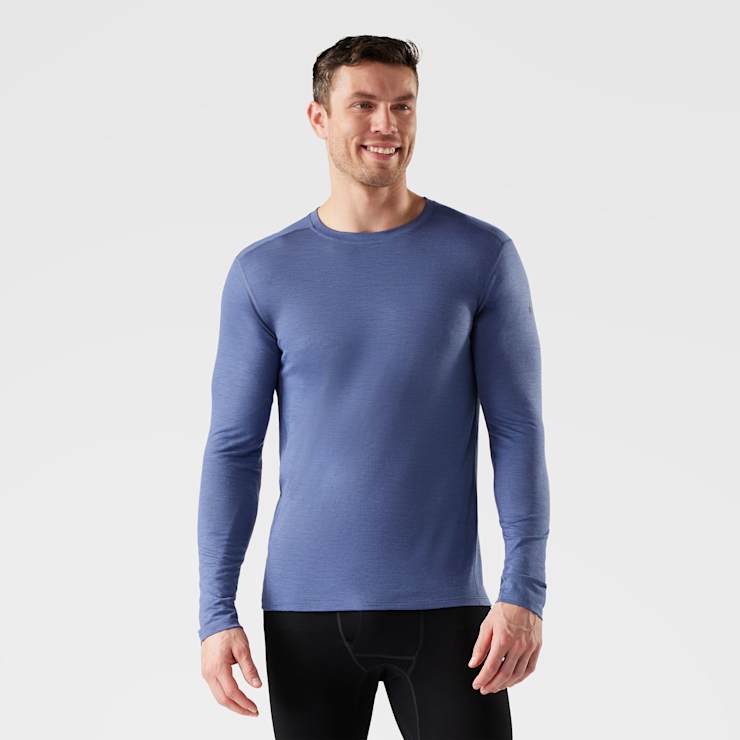 Couche de base Smartwool Classic All-Season Mérinos Crew Boxed Top Hommes - Plein Air Entrepôt