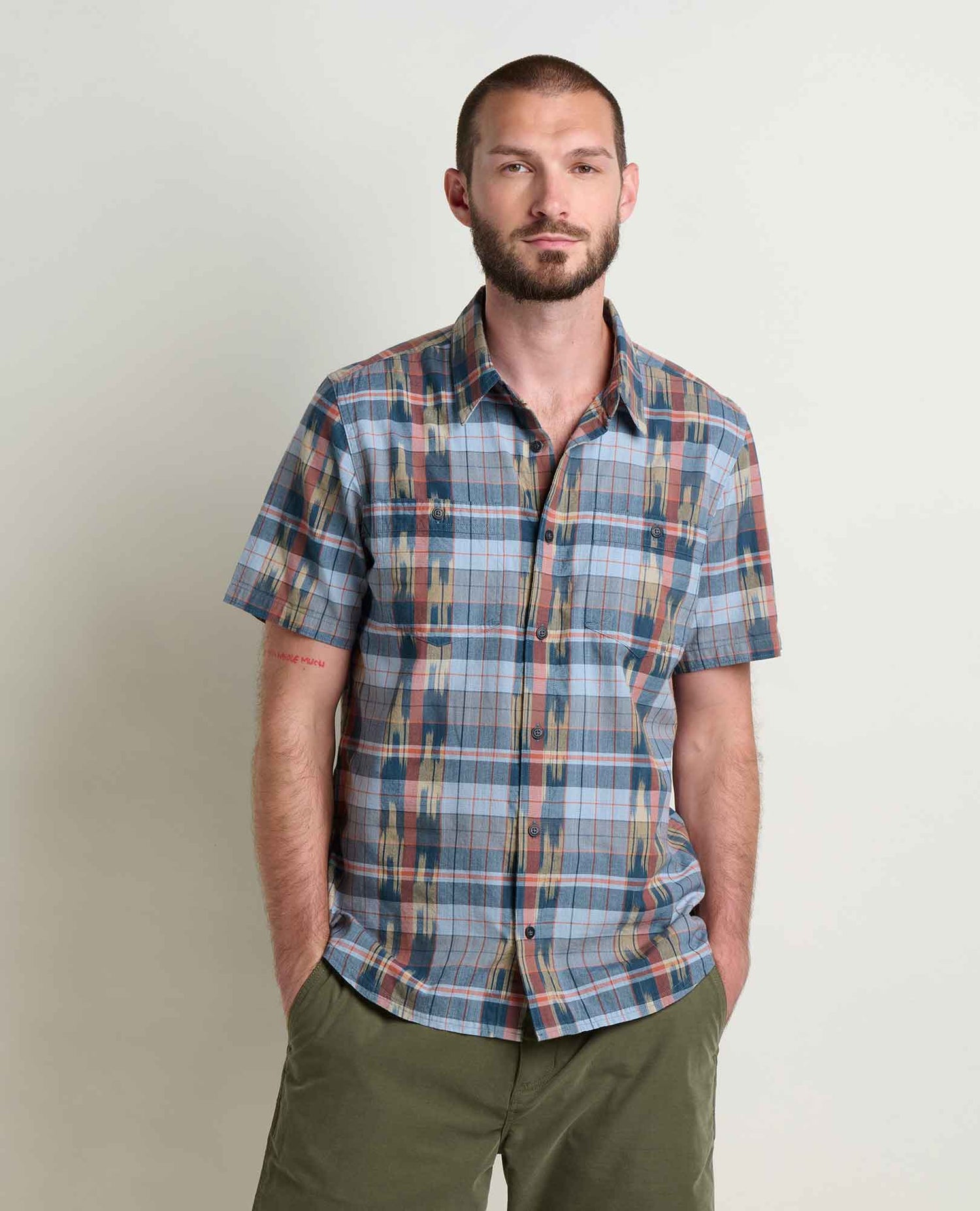 Chemise Toad & Co Smythy manches courtes Hommes - Plein Air Entrepôt