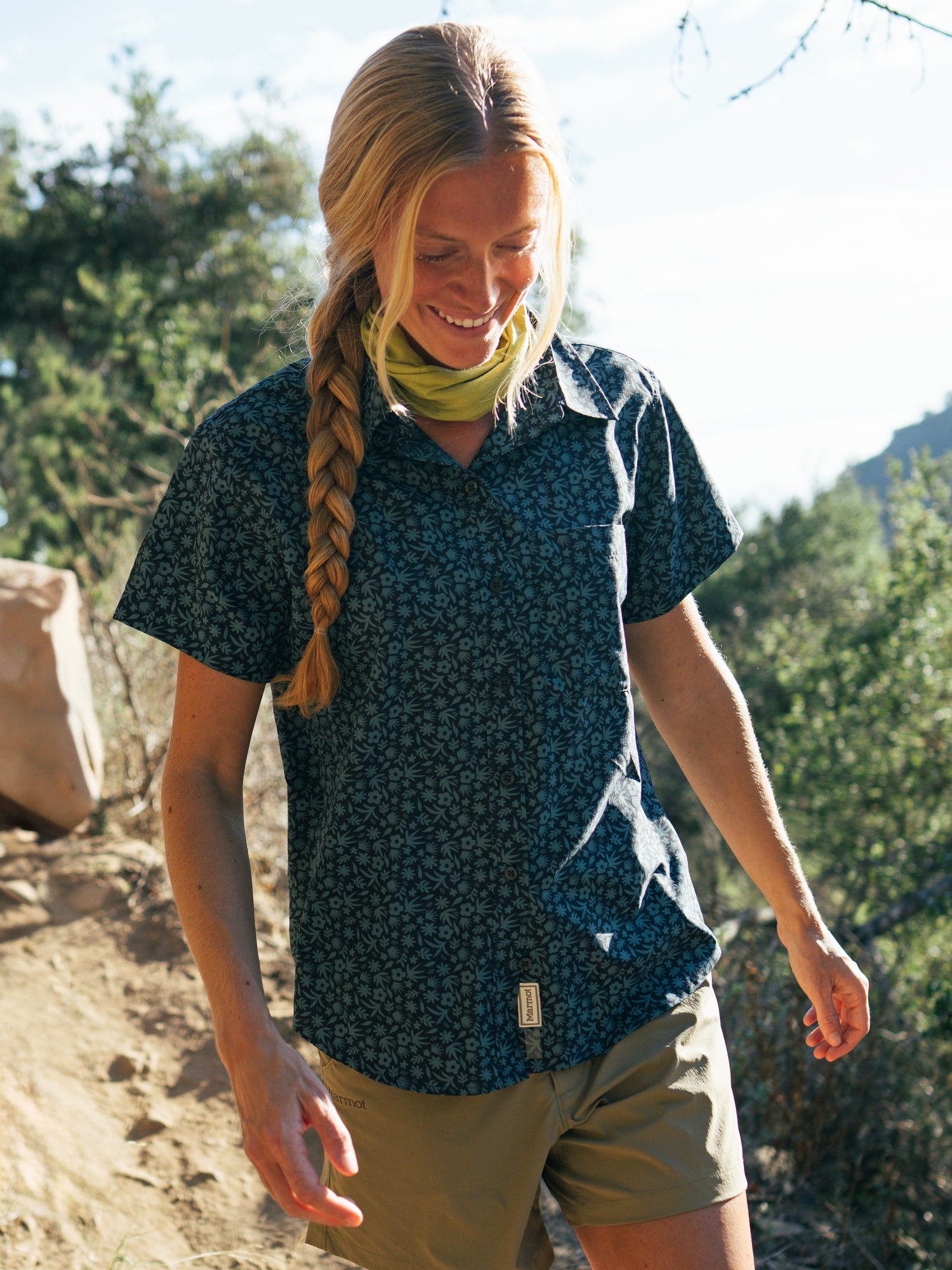 Chemise Marmot AirExchange UPF 40 Novelty Manches Courtes Femmes - Plein air Entrepôt