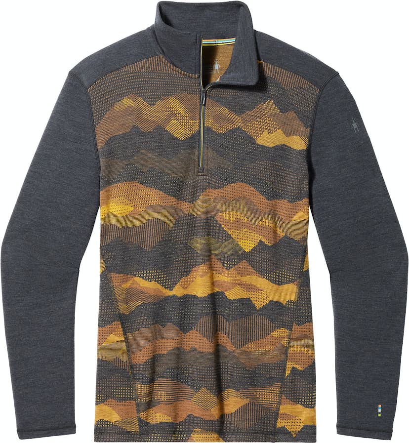 Smartwool Couche de base Classic Thermal Merino 1/4 Zip Boxed Homme - Plein Air Entrepôt