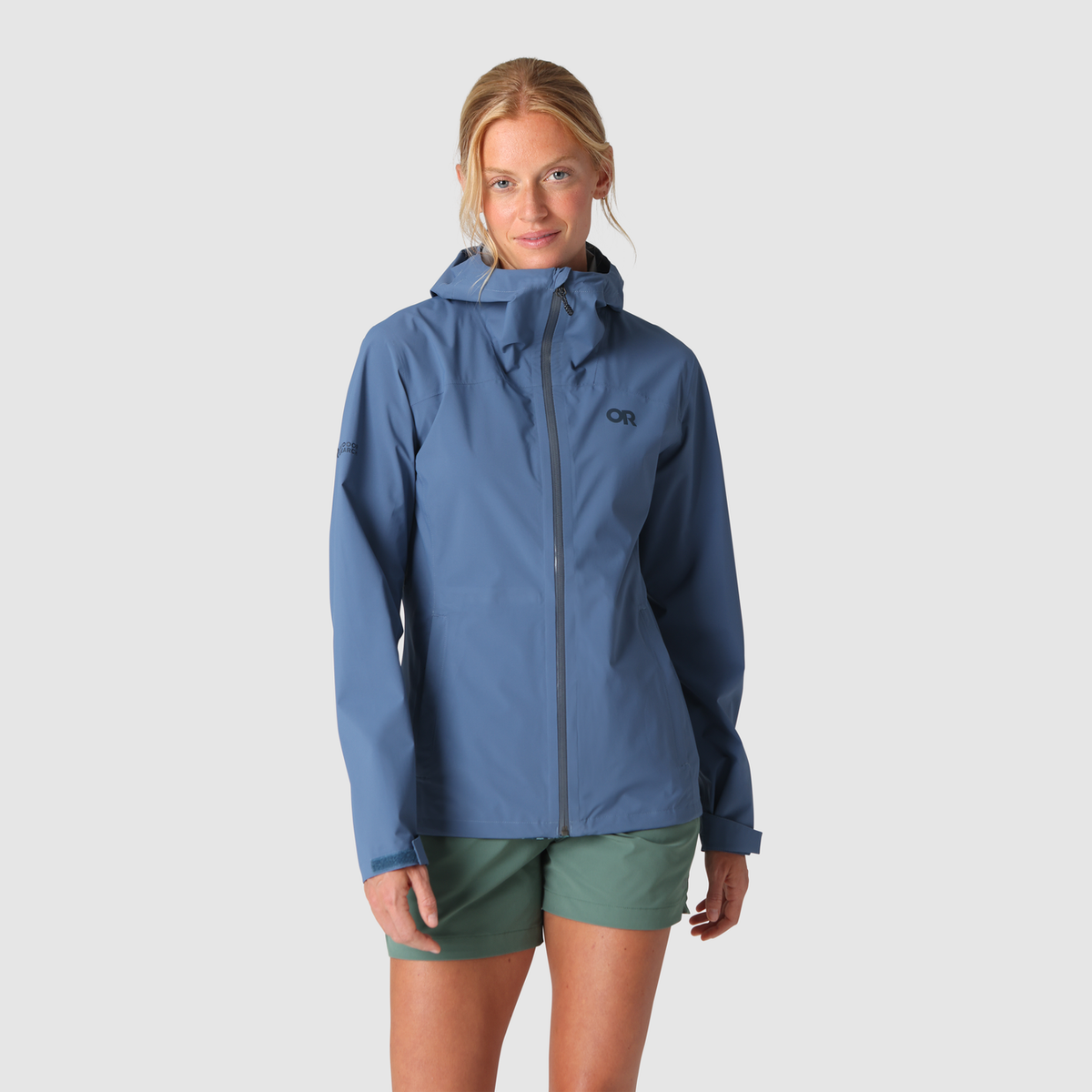 Outdoor Research Rain Jacket Trail Days Stratoburst Stretch Women