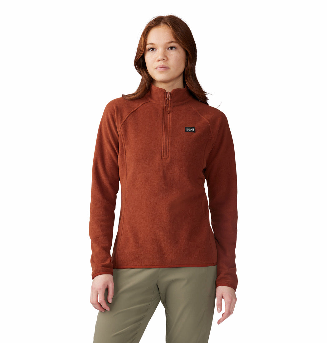Mountain Hardwear Microchill 1/4 Zip Pullover Femme - Plein Air Entrepôt