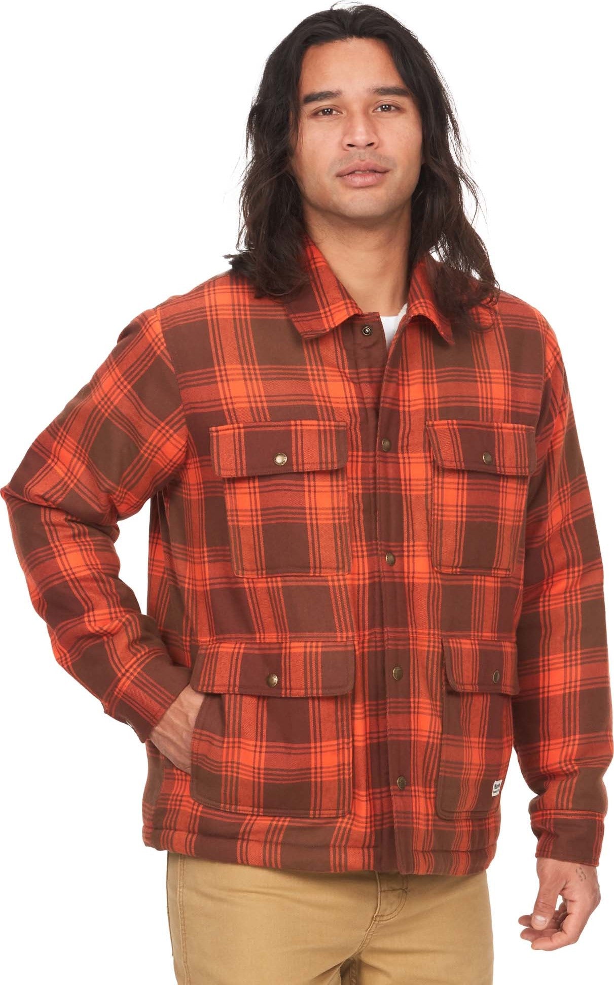 Manteau-Chemise Marmot en flannel Sherpa Ridgefield Hommes - Plein Air Entrepôt