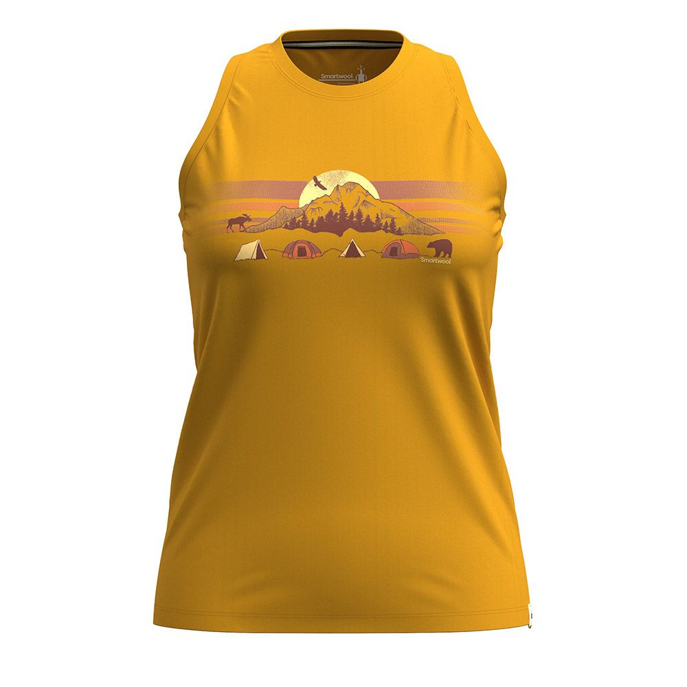 Smartwool Mountain Moon Graphic Tank Femmes - Plein air Entrepôt