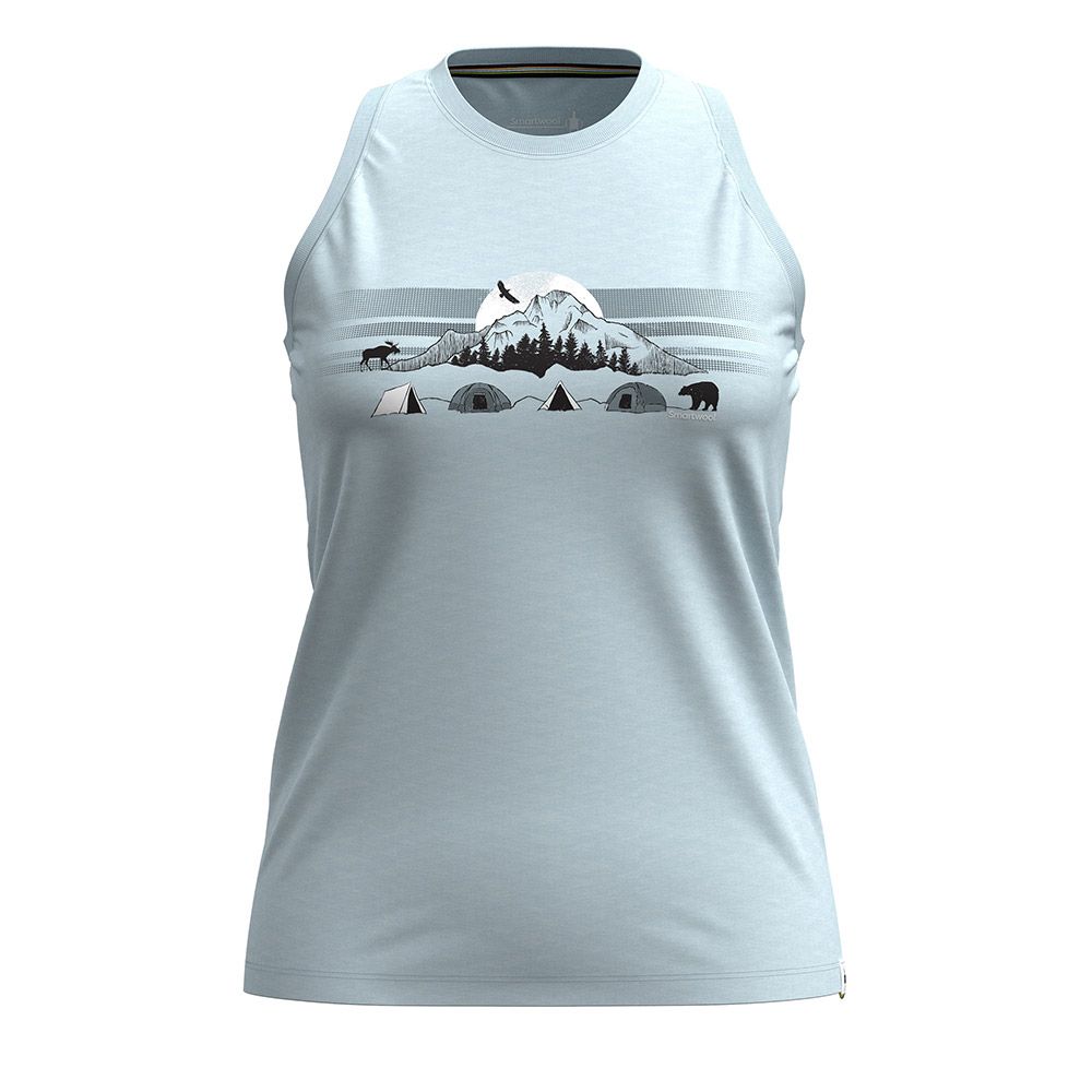 Smartwool Mountain Moon Graphic Tank Femmes - Plein air Entrepôt