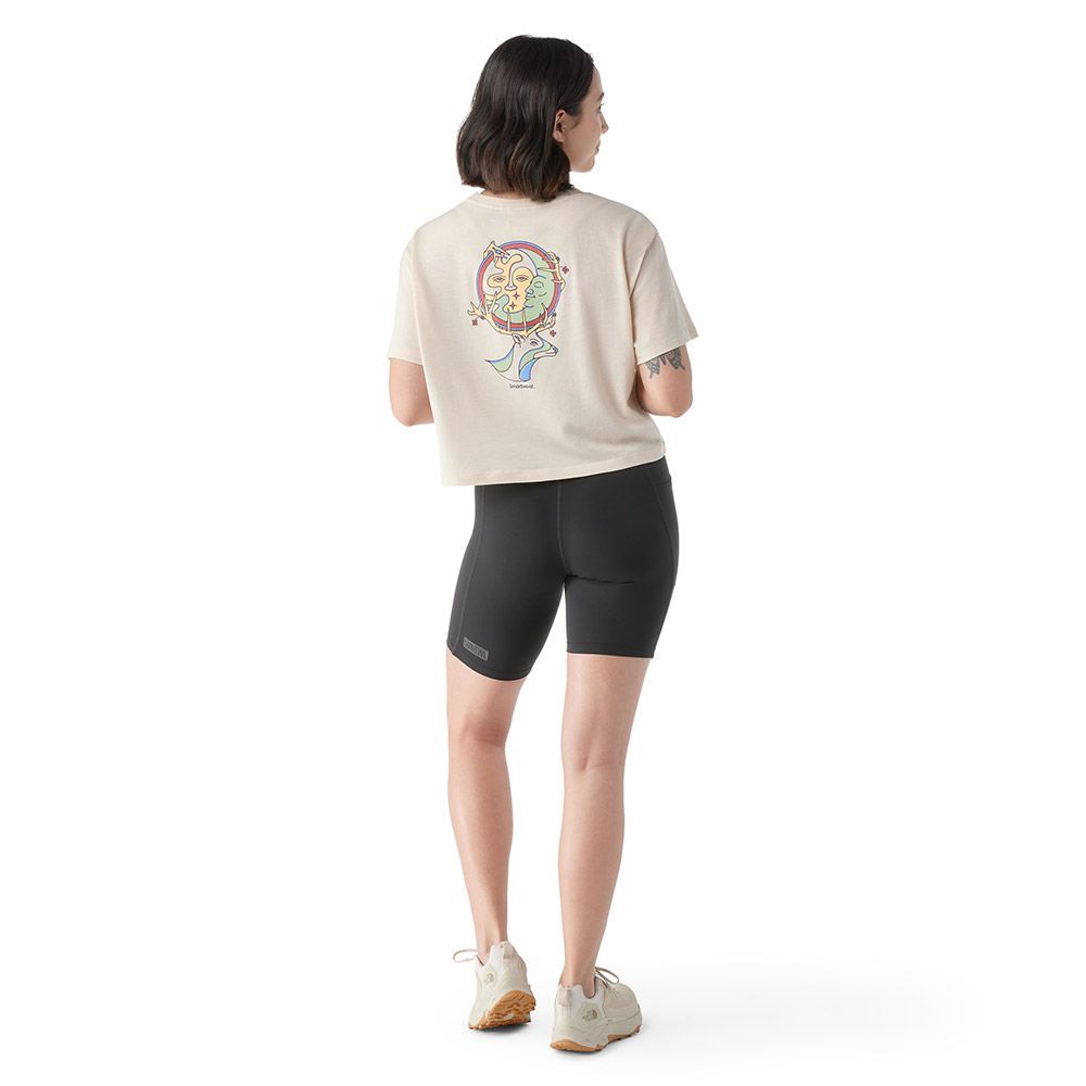 T-Shirt Smartwool Sky Graphic Crop Manches Courtes Femmes - Plein Air Entrepôt