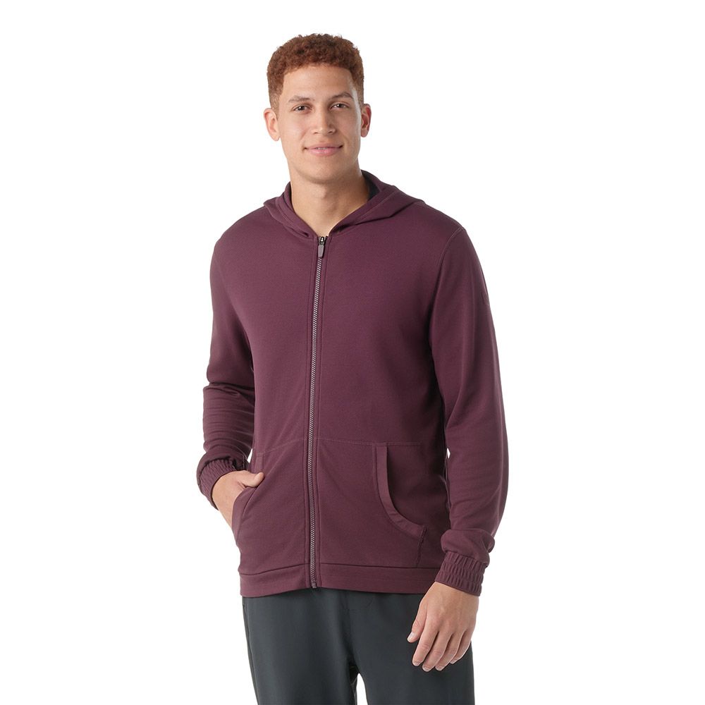 Smartwool Active Mesh Zip Hoody Hommes - Plein air Entrepôt