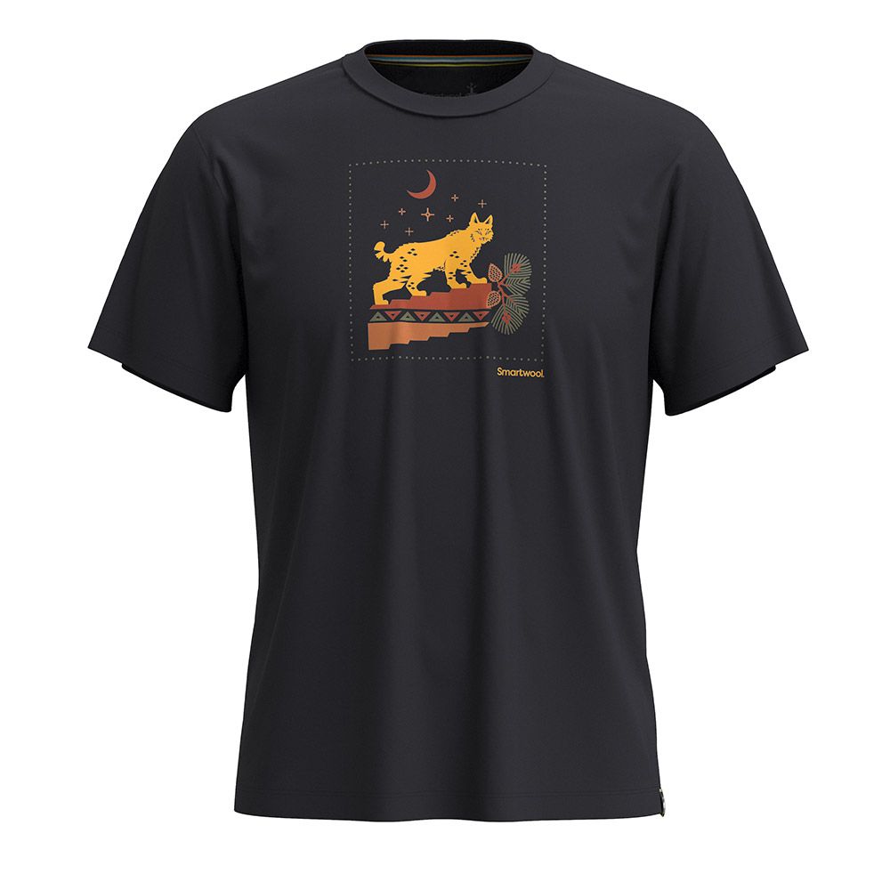 Smartwool Nightfall Graph Manches Courtes Tee Unisexe - Plein air Entrepôt