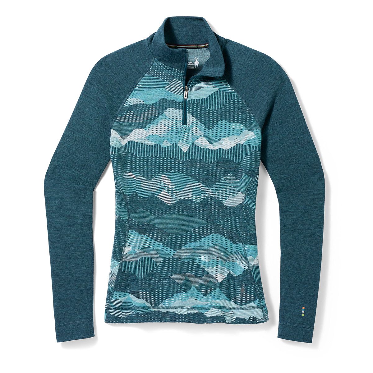 SMARTWOOL COUCHE DE BASE Classic Thermal Merino 1/4 Zip Boxed Femmes - Plein Air Entrepôt