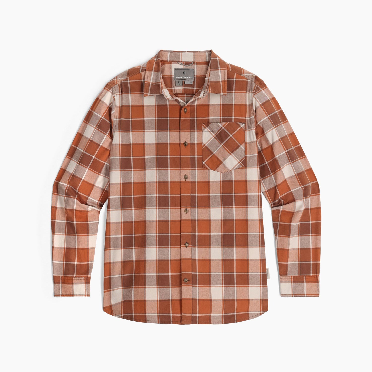 Chemise à manches longues Royal Robbins Tamarack pour Hommes - Plein Air Entrepôt