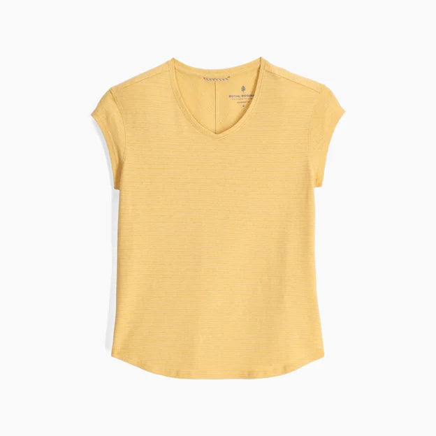 Royal Robbins T-shirt Vacationer V-Nk S/S Women