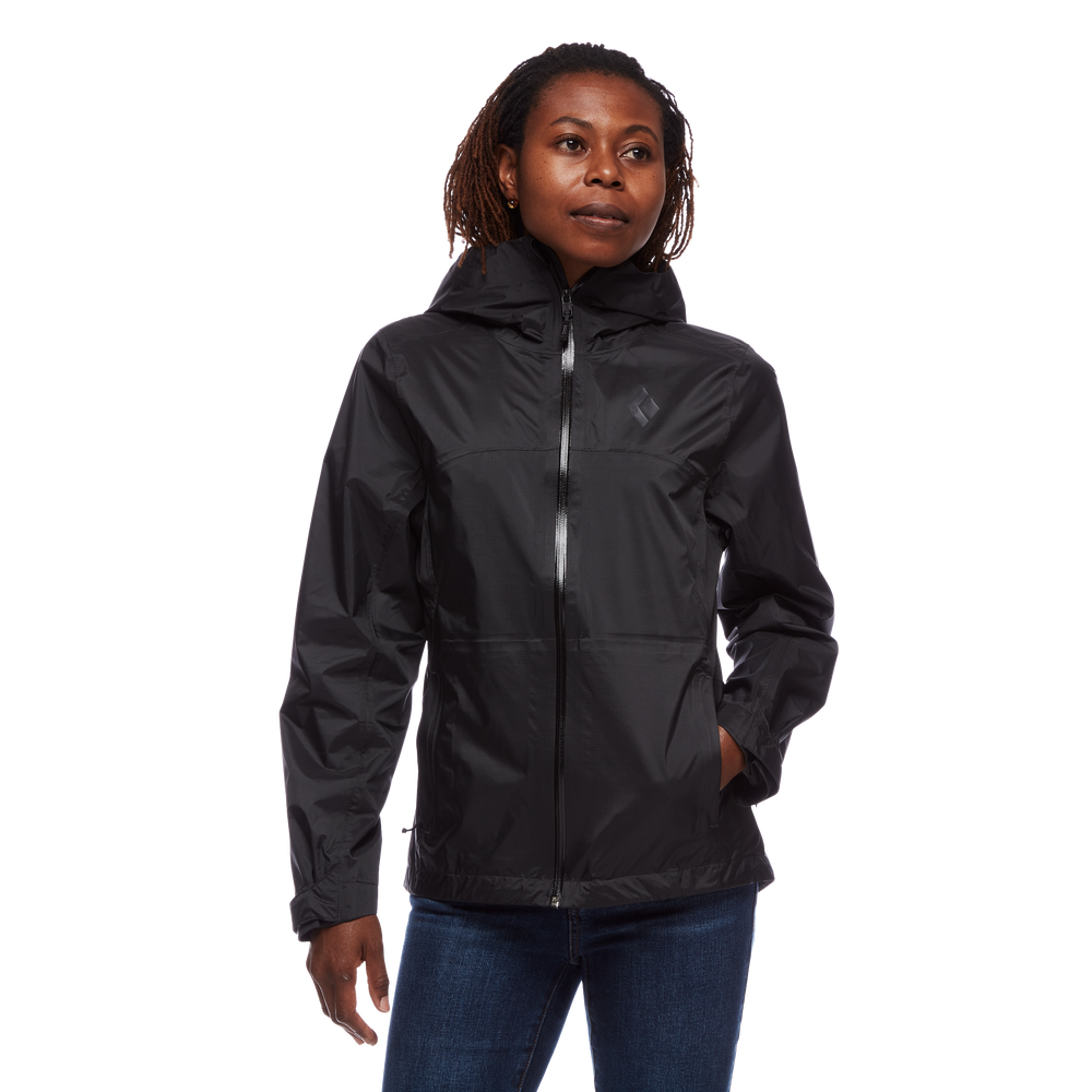 Black Diamond Treeline Rain Shell Jacket Femme - Plein Air Entrepôt