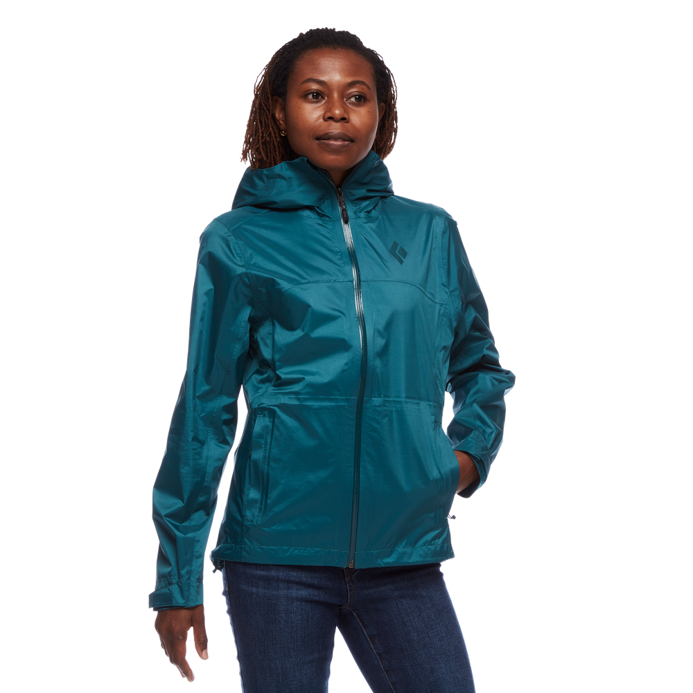 Black Diamond Treeline Rain Shell Jacket Femme - Plein Air Entrepôt