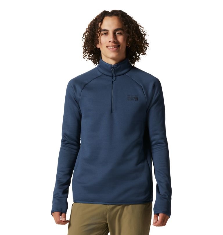 Mountain Hardwear Polartec Power Stretch Pro 1/4 Zip Homme - Plein Air Entrepôt