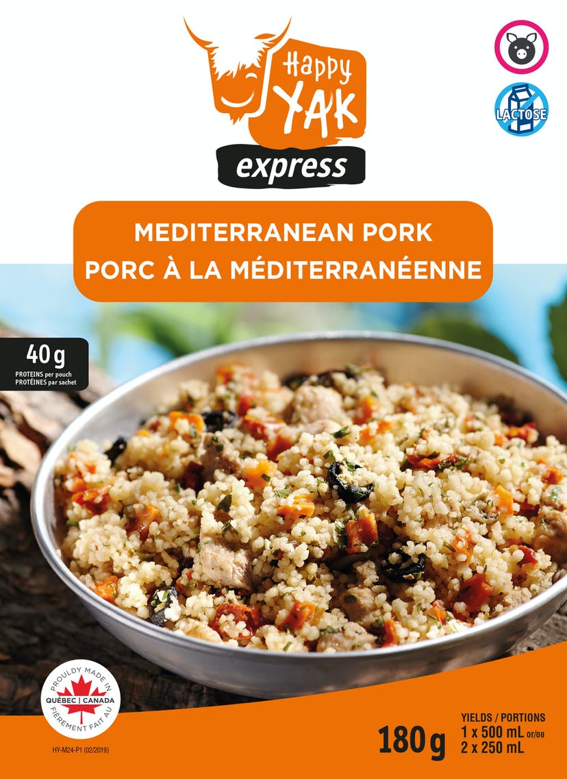 Happy Yak Porc À La Méditerranéenne - Plein Air Entrepôt