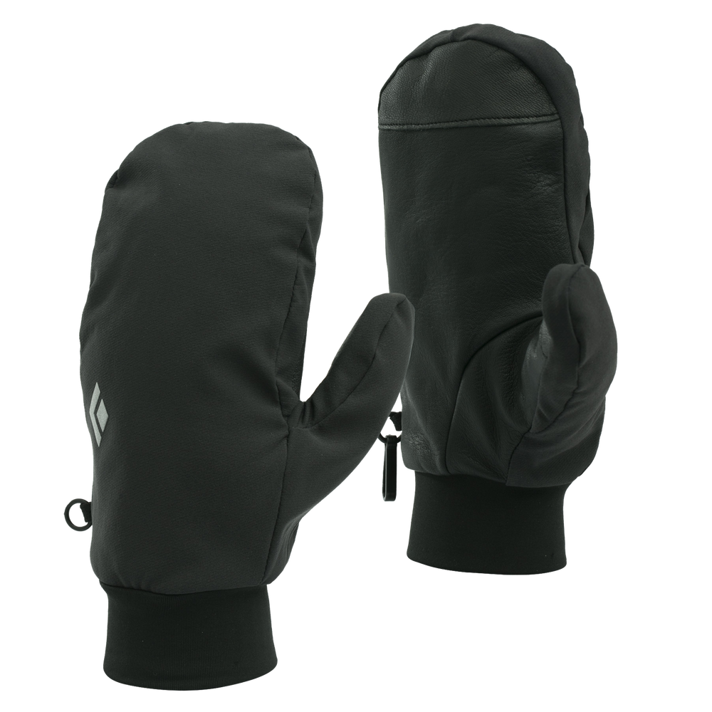 Black Diamond Midweight Softshell Mitts Unisex-Plein Air Entrepôt