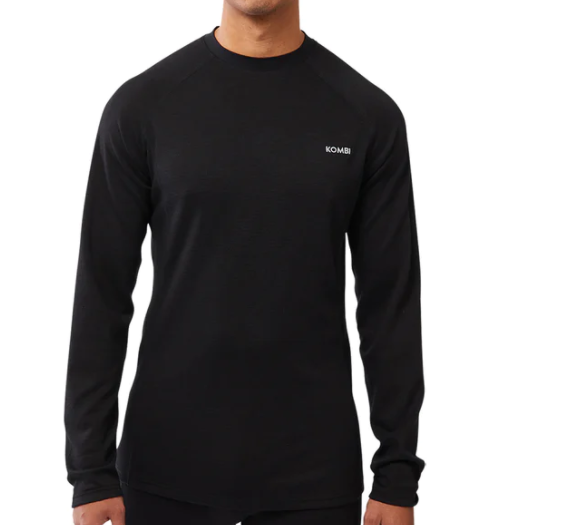 Kombi B2 Merino Blend Chandail Col Rond Homme-Plein Air Entrepôt