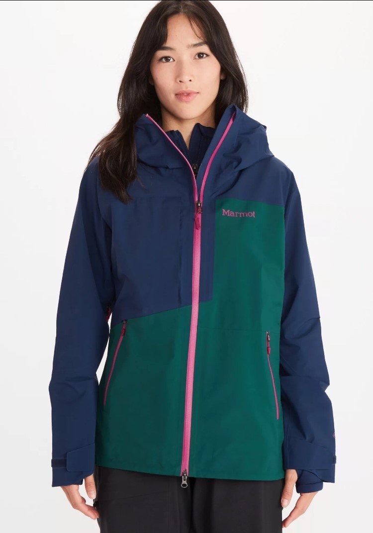 Marmot Huntley Gore-Tex 3 Layer Jacket Femme-Plein Air Entrepôt