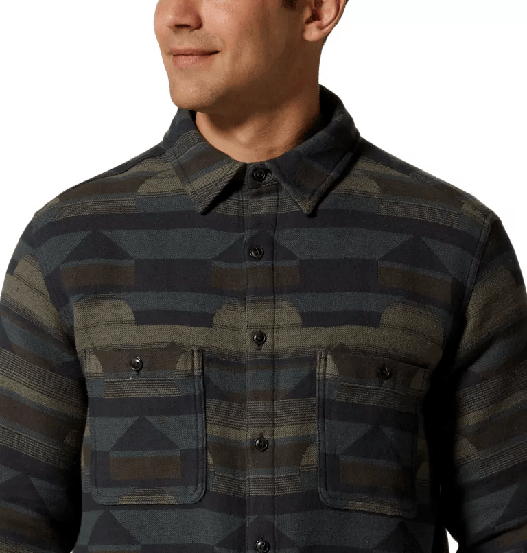 Mountain Hardwear Granite Peak LS Flannel Shirt Homme-Plein Air Entrepôt