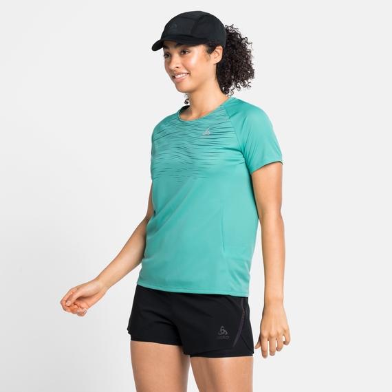 Odlo Essential Print Tee SS Femme-Plein Air Entrepôt