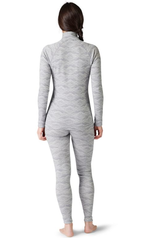 Smartwool Merino 250 Baselayer Pattern 1/4 Zip Boxed Femme-Plein Air Entrepôt