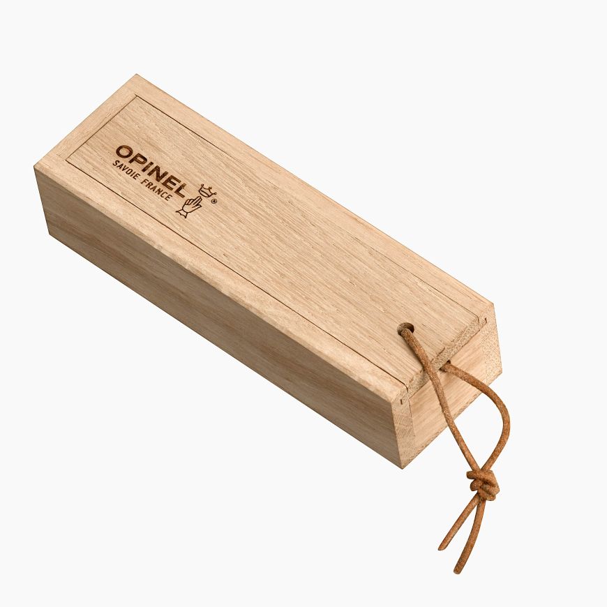 Opinel Couteau No8 Série Limitée Ellipse Ebene - Plein Air Entrepôt