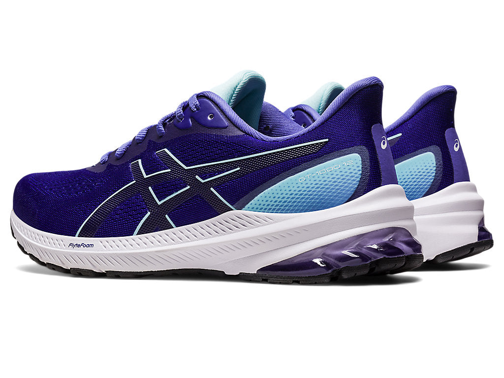Chaussures de course Asics GT-1000 12 Large Femmes - Plein Air Entrepôt