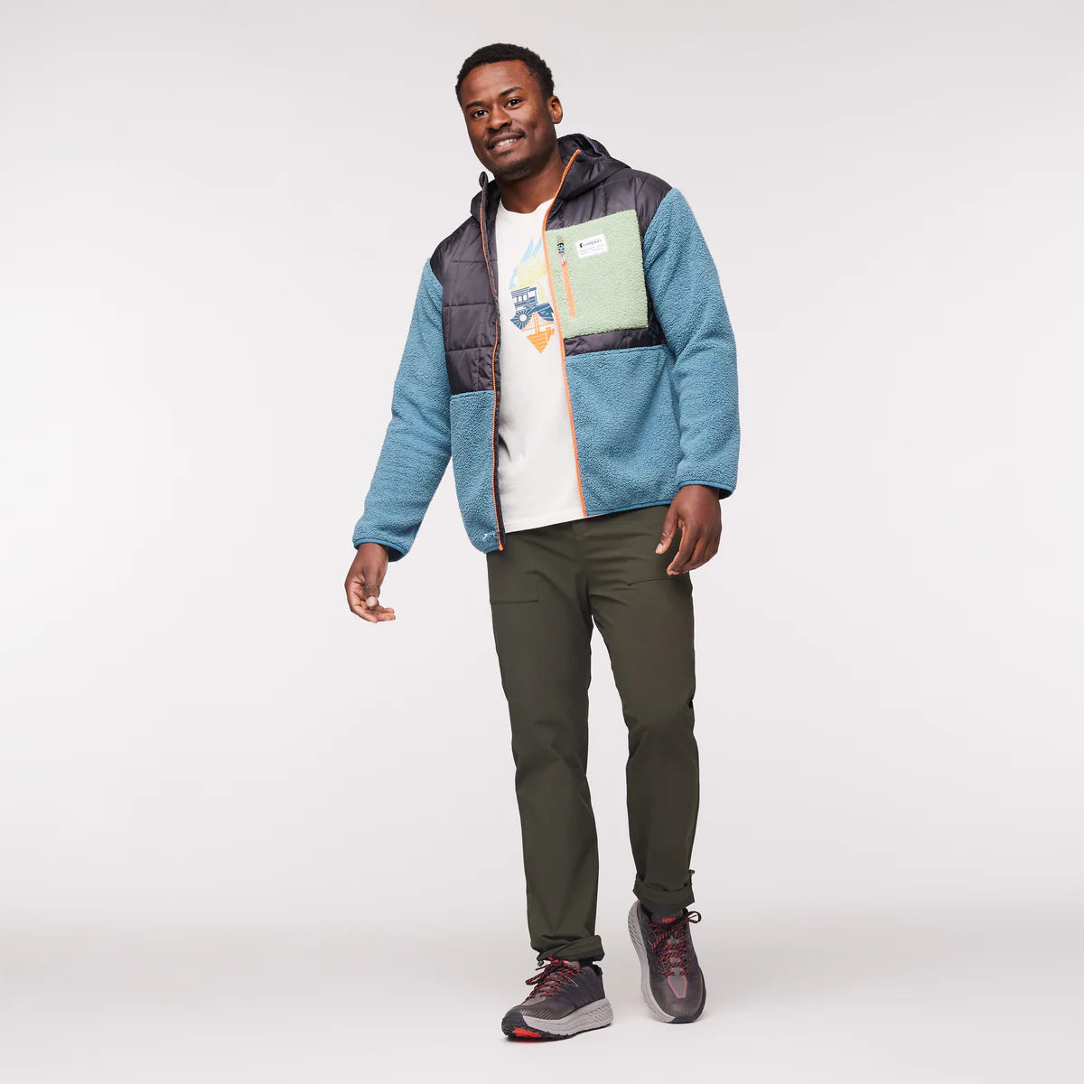 Cotopaxi Manteau Trico Hybrid Hooded Homme - Plein Air Entrepôt