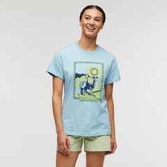T-shirt Cotopaxi Llama Greetings Organic Femmes - Plein Air Entrepôt