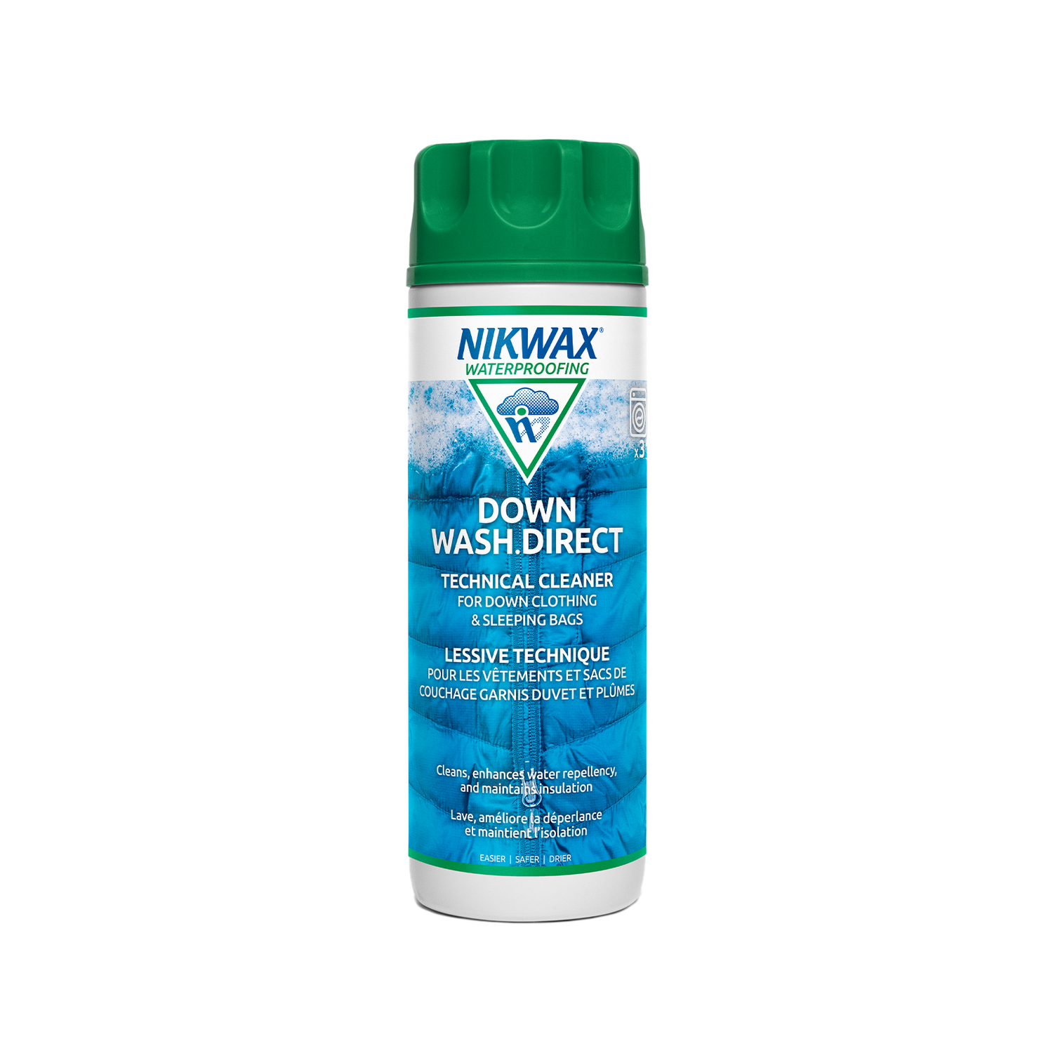 Nikwax Down Wash Direct 300mL/10oz - Plein air Entrepôt