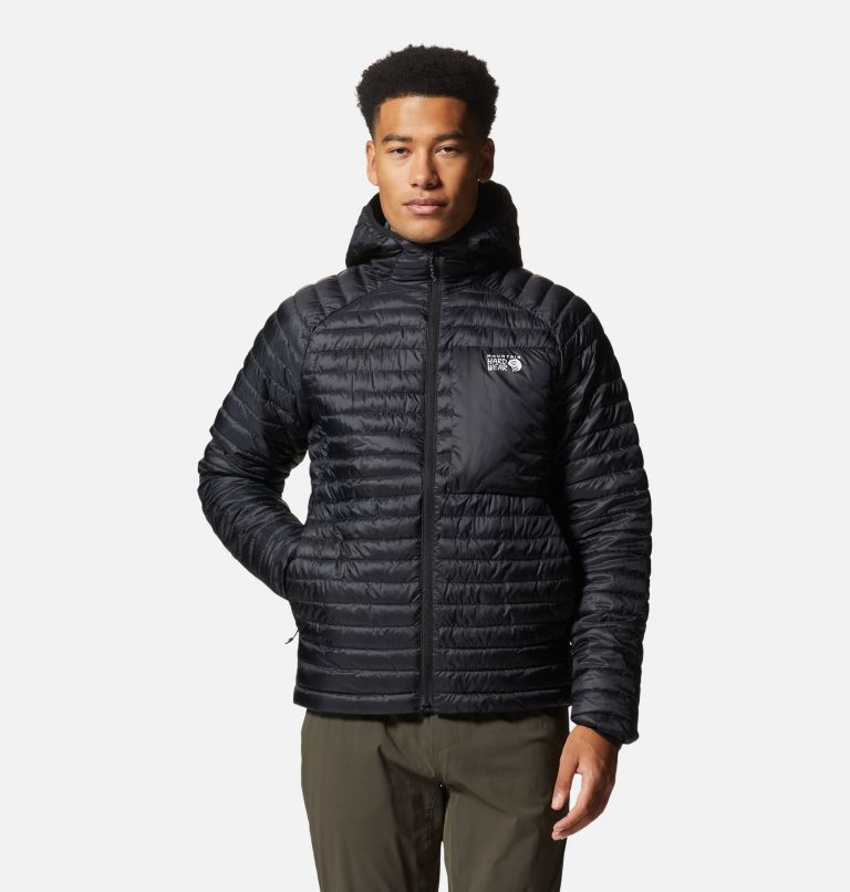 Manteau isolé Mountain Hardwear Alpintur à capuchon Hommes - Plein Air Entrepôt